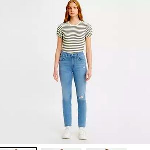 NWT- Levi’s 724 High Rise Straight Jeans Sz 28